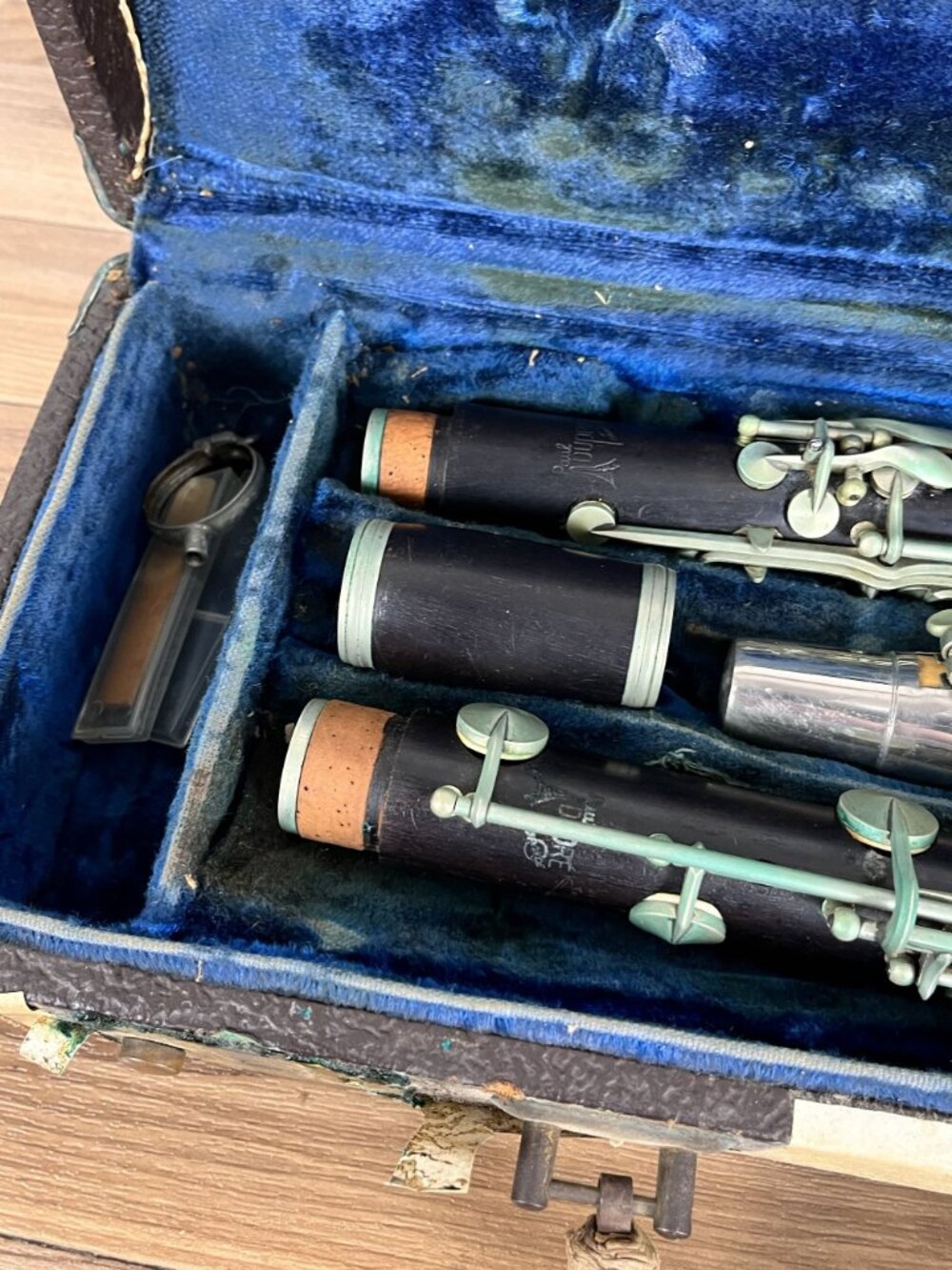 Vintage Paul Dupre France Wood Clarinet Made in France With Case Read - Picture 2 of 16